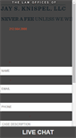 Mobile Screenshot of jknylaw.com